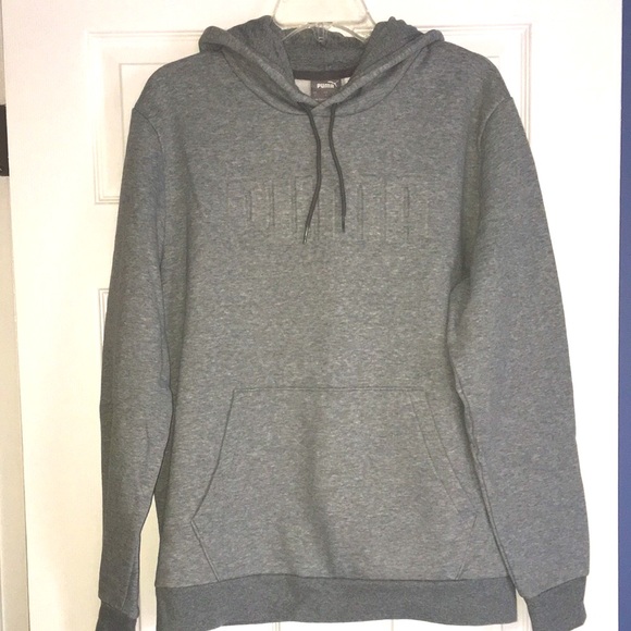 Puma Other - Puma Hoodie Sweatshirt in Marled Gray